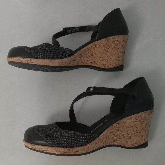 HP 🌟 TEVA | Riviera Wedge Sandals - Picture 1 of 14